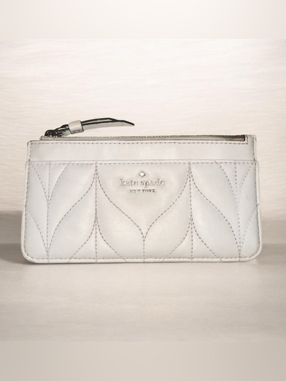 KATE SPADE - Quilted Large Slim Wallet